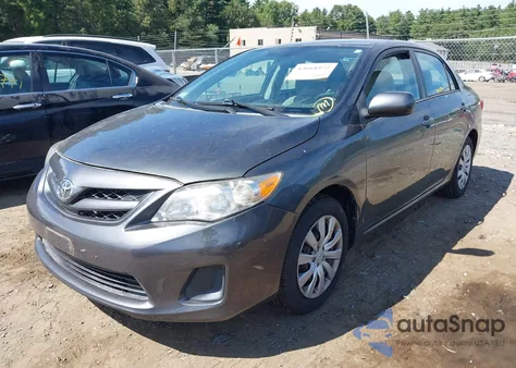 2012 Toyota Corolla Le из США, поврежденный, VIN 2T1BU4EE2CC790162